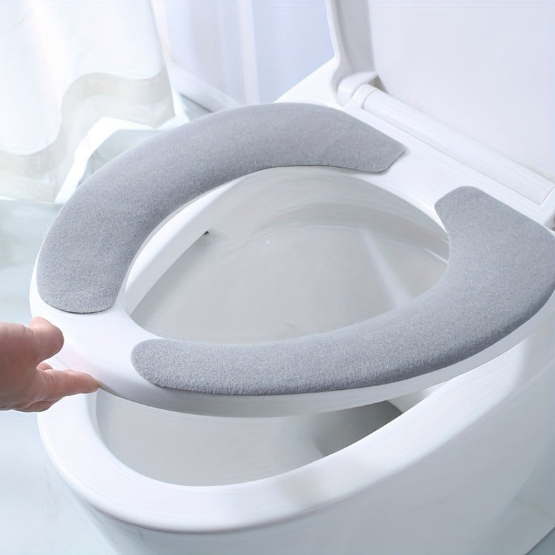 Soft & Washable Toilet Seat Cushion - Seamless, Fit for Most Bathrooms, Bathroom Furniture