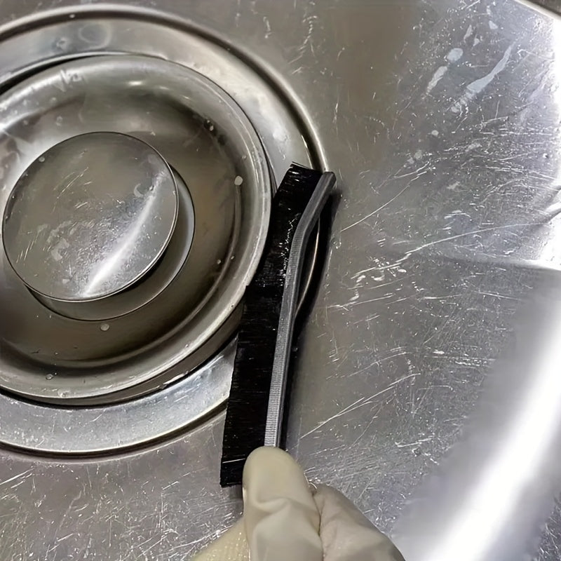 3pcs Multi-purpose Gap Cleaning Brush Set: All-in-one Cleaning King for Bathroom, Toilet, Kitchen, Electric-free Hard Brush Easily Handles Toilet, Sink, Drain Pipe and Tiles