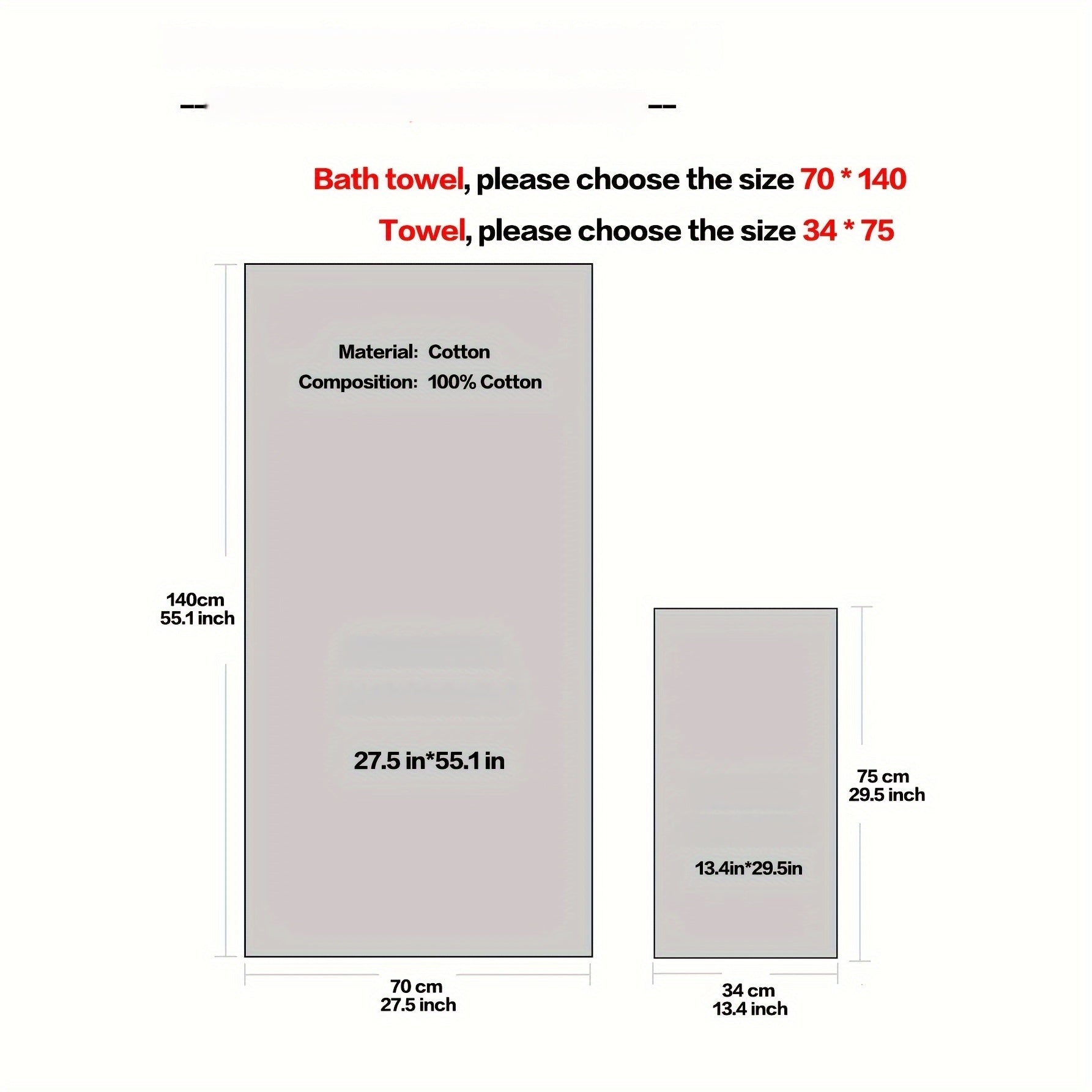 Luxurious Pure Cotton Geometric Pattern Towel - Soft, Absorbent, Quick-Dry for Bath or Face, 13.39x29.53inch or 27.56x55.12inch, Black with Golden Thread, Modern Design, Hand Wash Only, Bath Towels