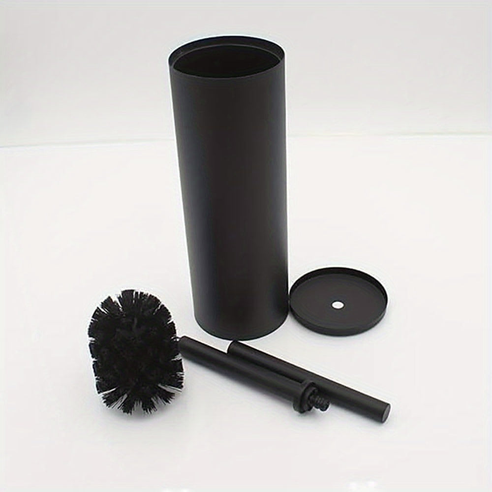 Freestanding Stainless Steel Toilet Brush and Holder Cleaning Kit for Bathroom