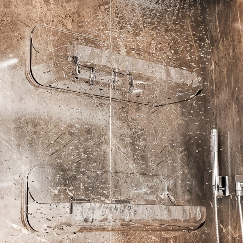 Easy-Install Acrylic Wall Shelf - No Drilling Required - for RV Bathroom - Perfect for Bathroom & Cosmetic Organization - for New Year, Valentine'S Day, Easter RV Showers