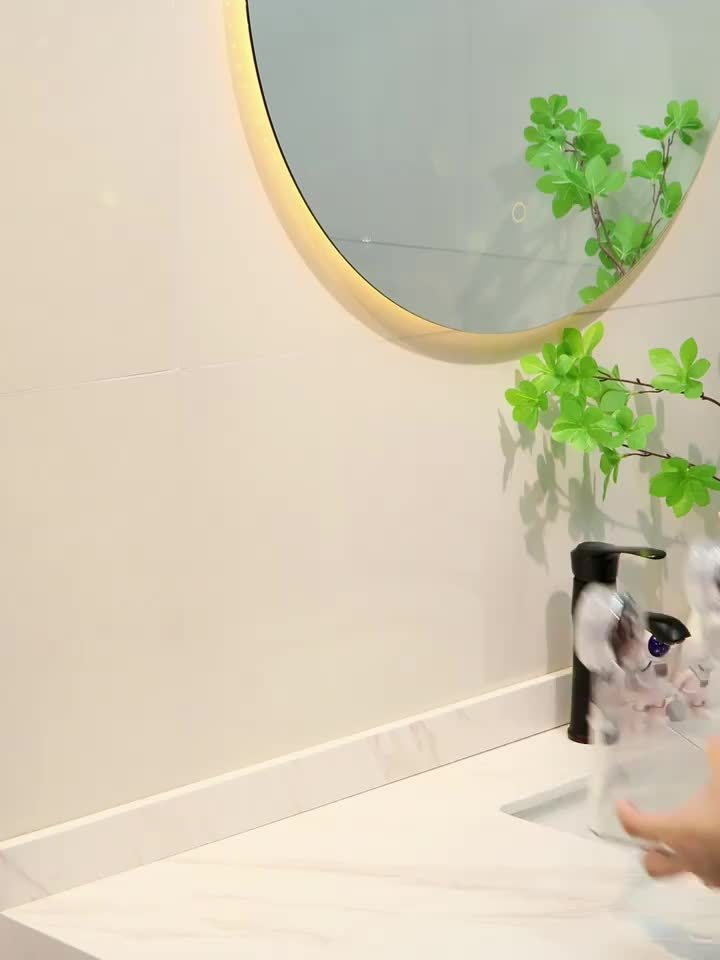 Wall Mount Shower Caddy Organizer with Adjustable Shelves, Polished Finish, Rectangle PET Bathroom Storage Rack for Cosmetics and Toiletries with Suction Cups, Glacier Pattern Design - 1pc