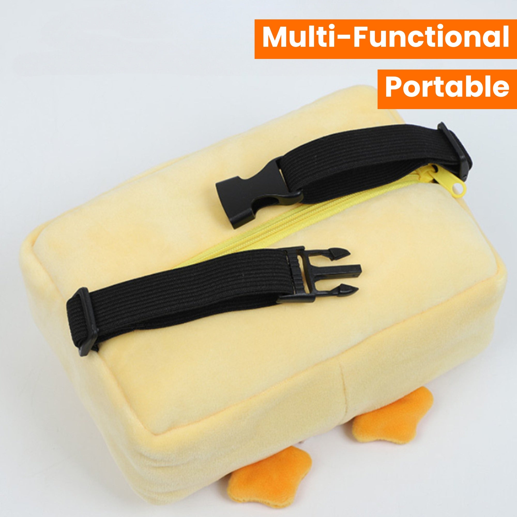 Cute Plush Animal Car Tissue Box Holder - Portable, Multi-Functional Drawer Design For Women'S Vehicles Cute Car Accessories For Women Tissue Box Holder Car