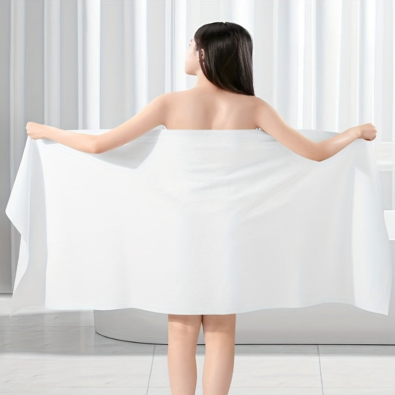 1pc Portable Disposable Bath Towels, With 3 Different Sizes, Larger And Thicker, Individually Packaged, Comfortable For Bathing, Highly Absorbent, Suitable For Business Trips, Families, Gyms, Offices, Vacations, And Camping,Travel Essentials