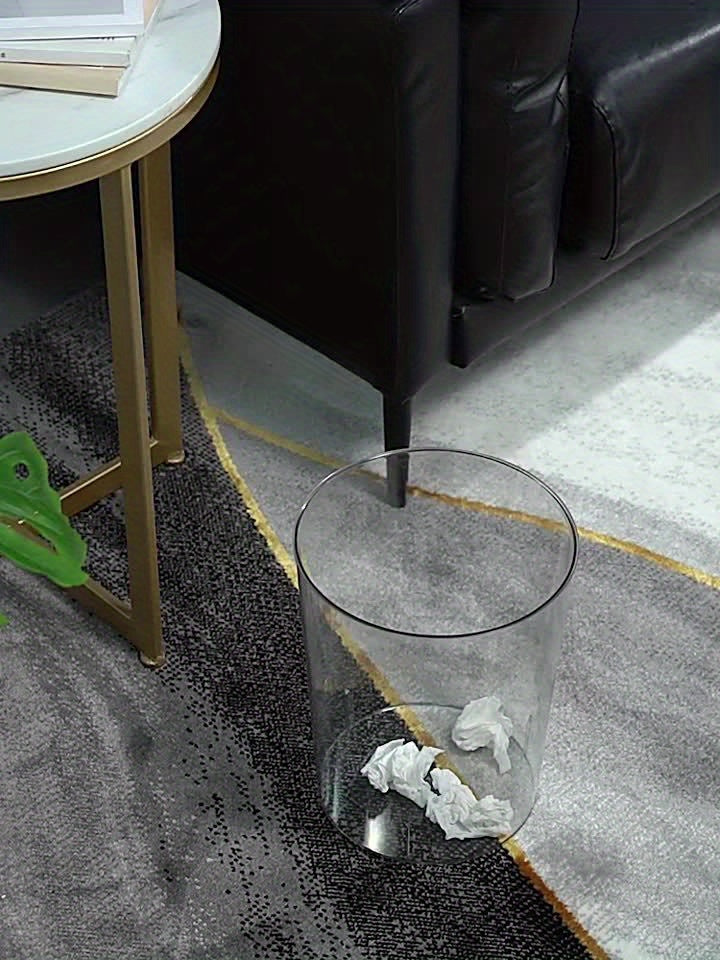 A 3.17gal Minimalist Car Trash Can That Can Also Serve As a Party Ice Bucket Or a Flower Pot. It Has a Large Capacity And Is Suitable for Various Settings Like Home And Office.