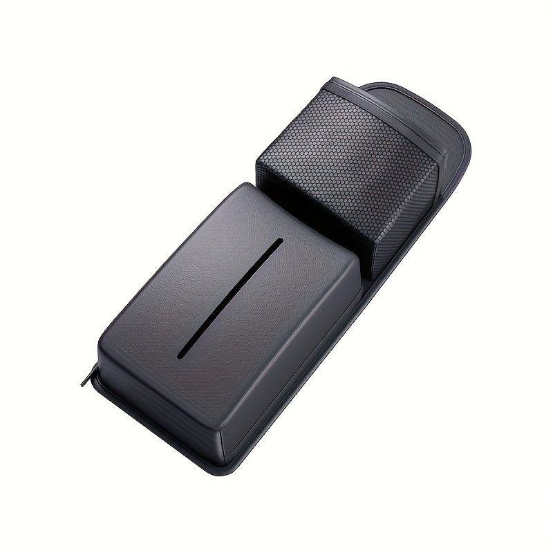 Multifunctional Car Tissue Box, Side Seat Tissue Holder for Cars, Practical Storage Hanging Bag Paper Dispenser, Car Organizer - Ideal Gift