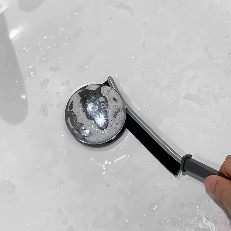 3pcs Multi-purpose Gap Cleaning Brush Set: All-in-one Cleaning King for Bathroom, Toilet, Kitchen, Electric-free Hard Brush Easily Handles Toilet, Sink, Drain Pipe and Tiles