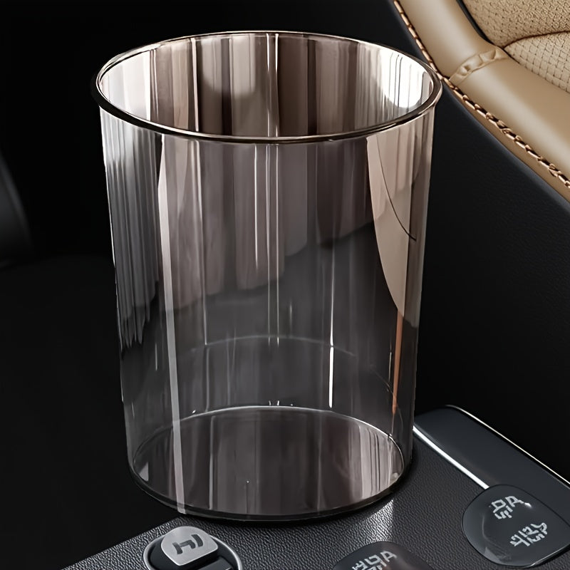 A 3.17gal Minimalist Car Trash Can That Can Also Serve As a Party Ice Bucket Or a Flower Pot. It Has a Large Capacity And Is Suitable for Various Settings Like Home And Office.