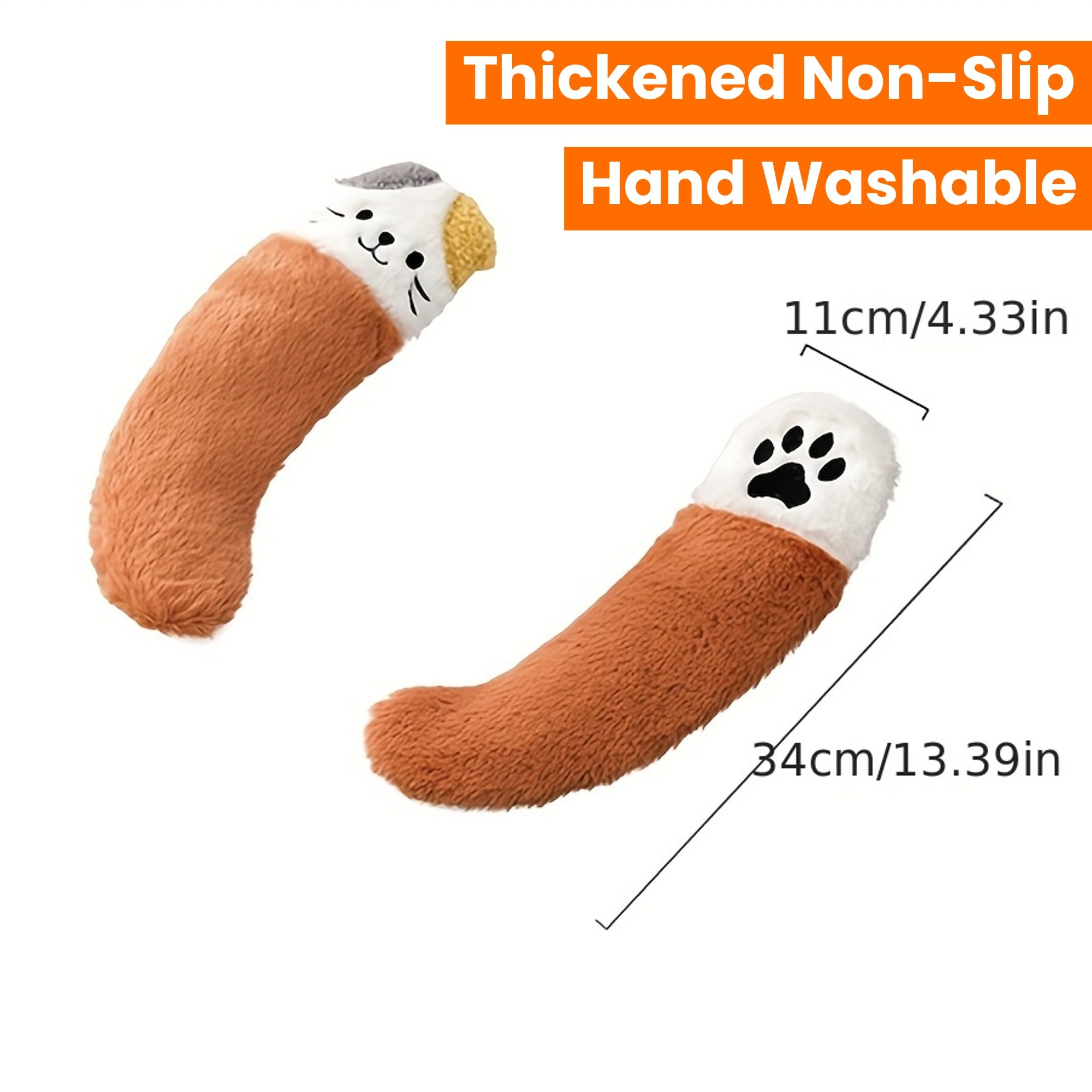 Warm Plush Toilet Seat Cushion Cover, Soft Buttocks Support, Thickened Non-Slip Bathroom Warmer Pad, with Hand Washable, for All Seasons