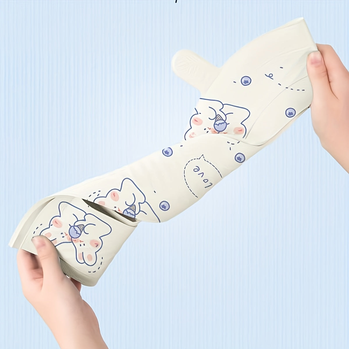 Waterproof Toilet Seat Cushion with Cute Bunny Design - Soft, Washable, Portable, All-Season Comfort for Home Use, Buttocks Comfort|Playful Design|Easy Installation