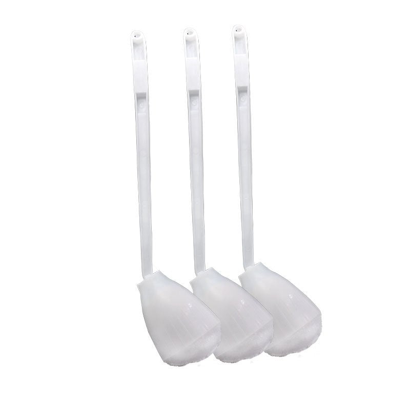 Multi-Functional Soft Bristle Toilet Brush with Long Handle, Plastic Material, Uncharged, for Bathroom and Toilet Cleaning, Hotel Quality Bathtub Brush