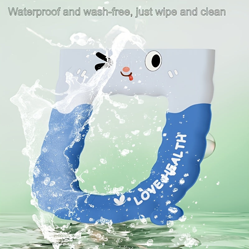 1pc Fit EVA Toilet Seat Cover, Thickened All-Season Waterproof Pad, Lightweight, Hand Wash Only, Comfortable Bathroom Accessory