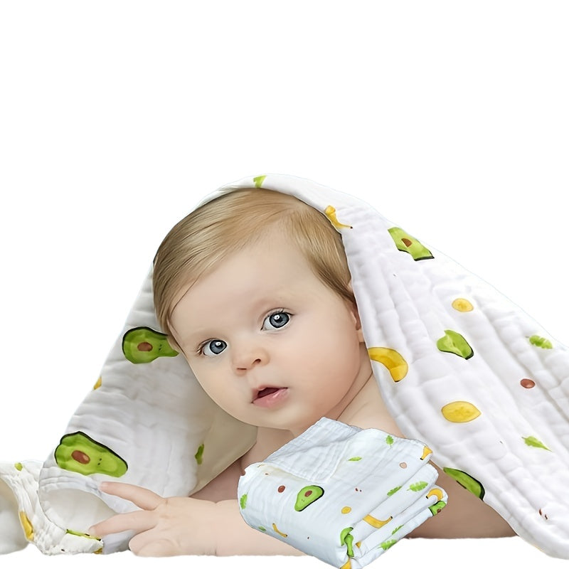 Super Soft 4-Layer Baby Bath Towel - Strong Water Absorption & Easy To Dry, Christmas Halloween Thanksgiving Day Gift